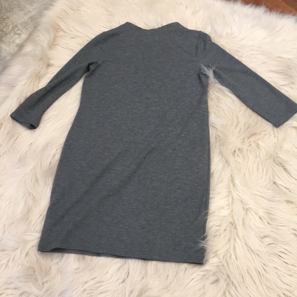 Grey sweater dress - Picture 5 of 5